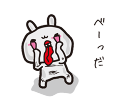 rabbit utchan. sticker #8472197