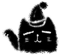 The Black Cat is Sweet sticker #8472346