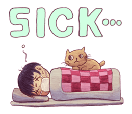 a train conductor boy "Suguru" 2 sticker #8472431