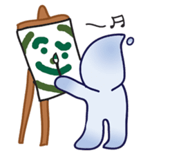 Rain - Water Element Character (EN) sticker #8472900