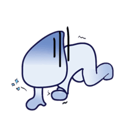 Rain - Water Element Character (EN) sticker #8472902