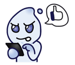 Rain - Water Element Character (EN) sticker #8472909