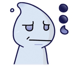 Rain - Water Element Character (EN) sticker #8472911