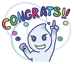 Rain - Water Element Character (EN) sticker #8472914