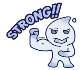 Rain - Water Element Character (EN) sticker #8472923