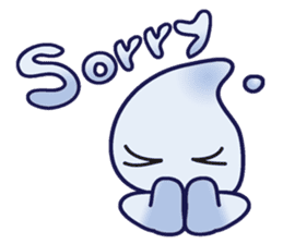 Rain - Water Element Character (EN) sticker #8472926