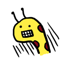 The great giraffe. sticker #8473380