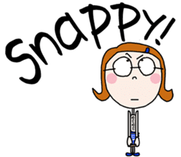 Presbyopia Mom Sticker2 - English ver. - sticker #8473471