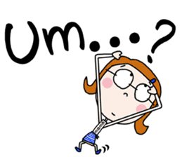 Presbyopia Mom Sticker2 - English ver. - sticker #8473475