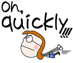 Presbyopia Mom Sticker2 - English ver. - sticker #8473476