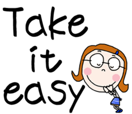 Presbyopia Mom Sticker2 - English ver. - sticker #8473477