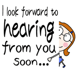 Presbyopia Mom Sticker2 - English ver. - sticker #8473482