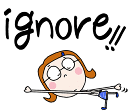 Presbyopia Mom Sticker2 - English ver. - sticker #8473483