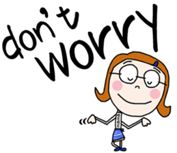 Presbyopia Mom Sticker2 - English ver. - sticker #8473484