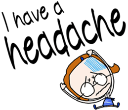 Presbyopia Mom Sticker2 - English ver. - sticker #8473487