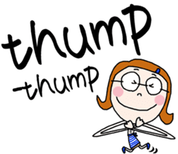 Presbyopia Mom Sticker2 - English ver. - sticker #8473496