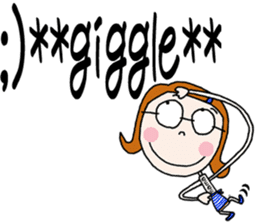 Presbyopia Mom Sticker2 - English ver. - sticker #8473501