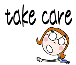 Presbyopia Mom Sticker2 - English ver. - sticker #8473503