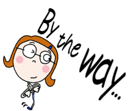 Presbyopia Mom Sticker2 - English ver. - sticker #8473504