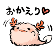 Fur Axolotl sticker #8473546