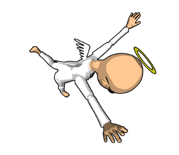 Angel doll sticker #8473884