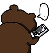 bear and kid sticker sticker #8473954