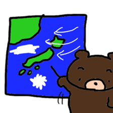 bear and kid sticker sticker #8473970