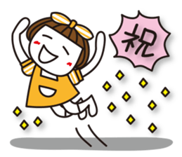 Bangs short girl Tomeko vol3 sticker #8474199