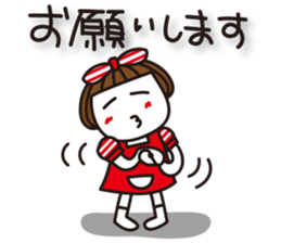 Bangs short girl Tomeko vol3 sticker #8474217
