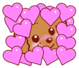 Sticker of the Toy Poodle.2 sticker #8474369