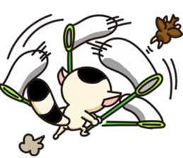 Cute Ring tailed lemur sticker #8474566