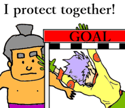 Goalkeeper sticker #8475110