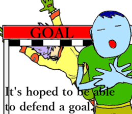 Goalkeeper sticker #8475120