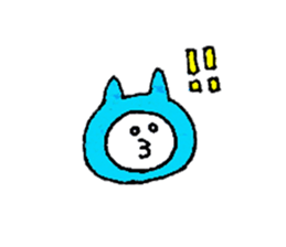 Social cat sticker #8475382