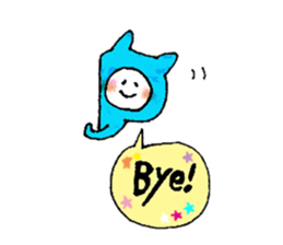 Social cat sticker #8475385