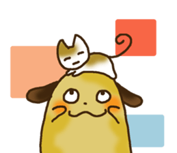 Dog such as potato sticker #8475405