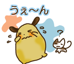 Dog such as potato sticker #8475407