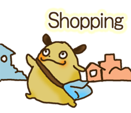 Dog such as potato sticker #8475411