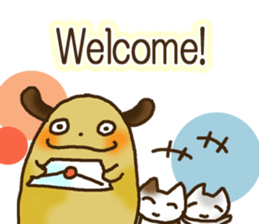 Dog such as potato sticker #8475412