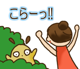 Dog such as potato sticker #8475418