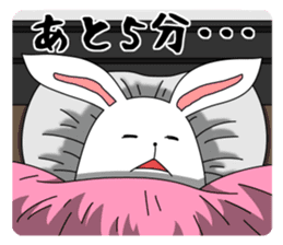 funny rabbit funny sticker #8475585