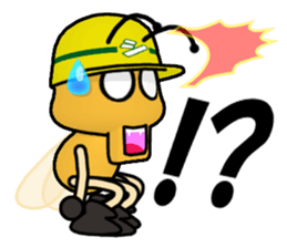 Go for it! SHIRO of the white ant sticker #8475834