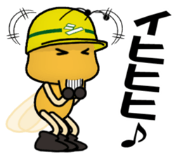 Go for it! SHIRO of the white ant sticker #8475846