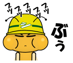 Go for it! SHIRO of the white ant sticker #8475863