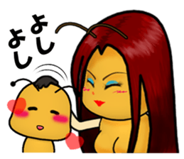 Go for it! SHIRO of the white ant sticker #8475864