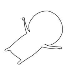 The white and cute guy of character sticker #8475890