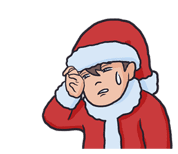 little santa clauses sticker #8476383