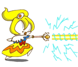 Small bird soldier sticker #8476870