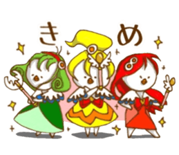 Small bird soldier sticker #8476874