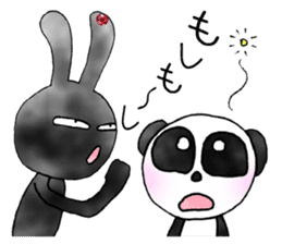 comical bunny 3 sticker #8476988